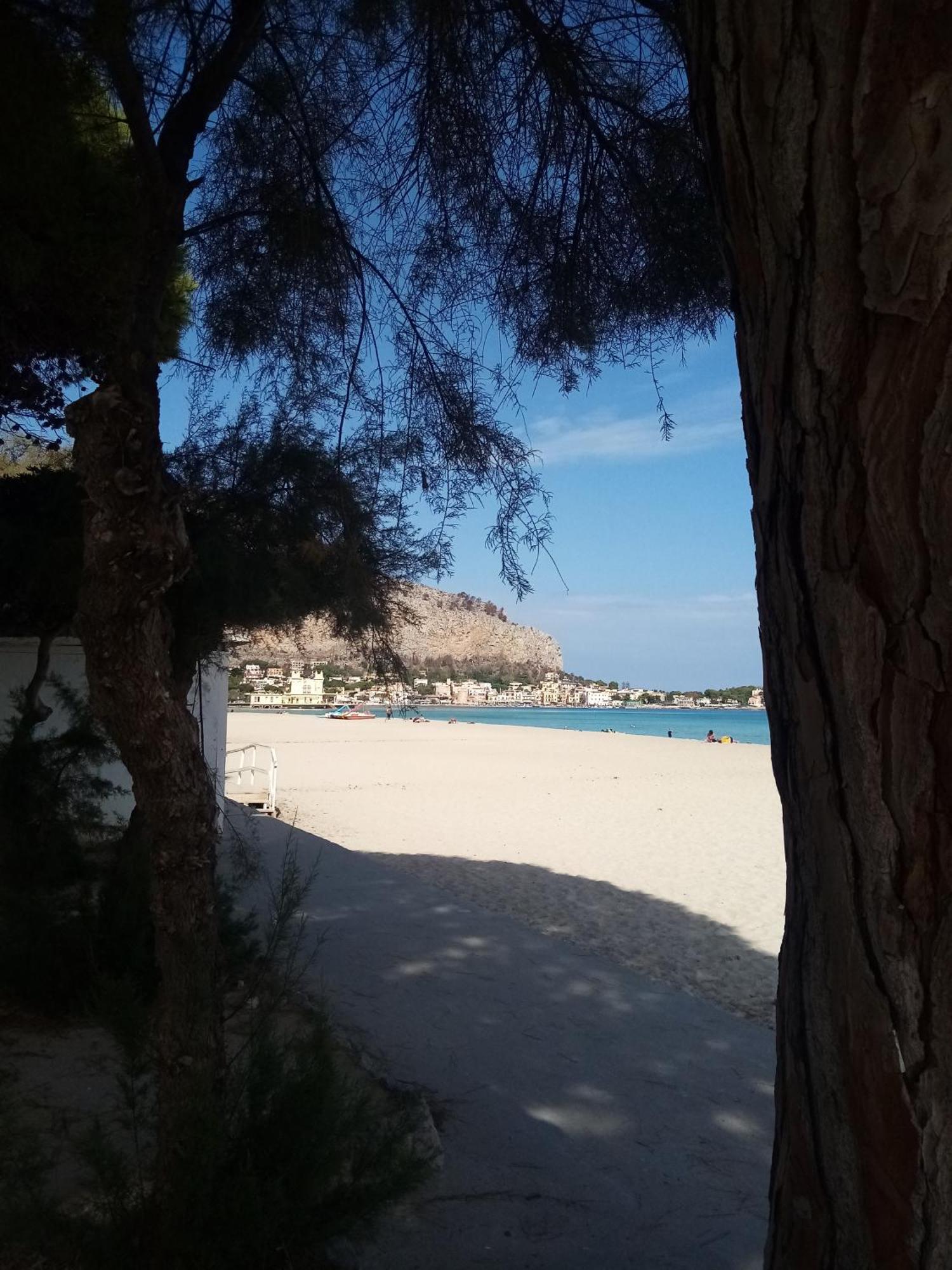 Ferienwohnung Casa Rosamarina Mondello Exterior foto