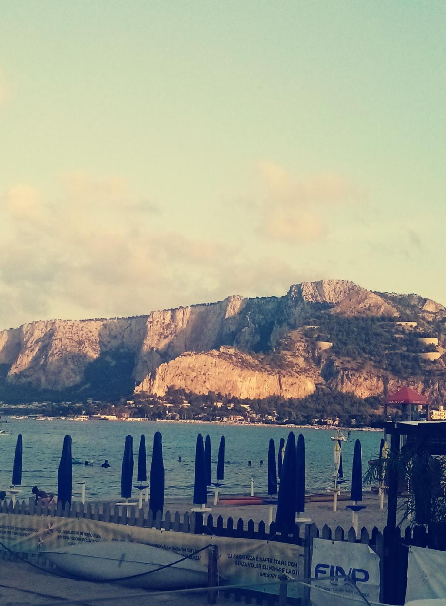 Ferienwohnung Casa Rosamarina Mondello Exterior foto